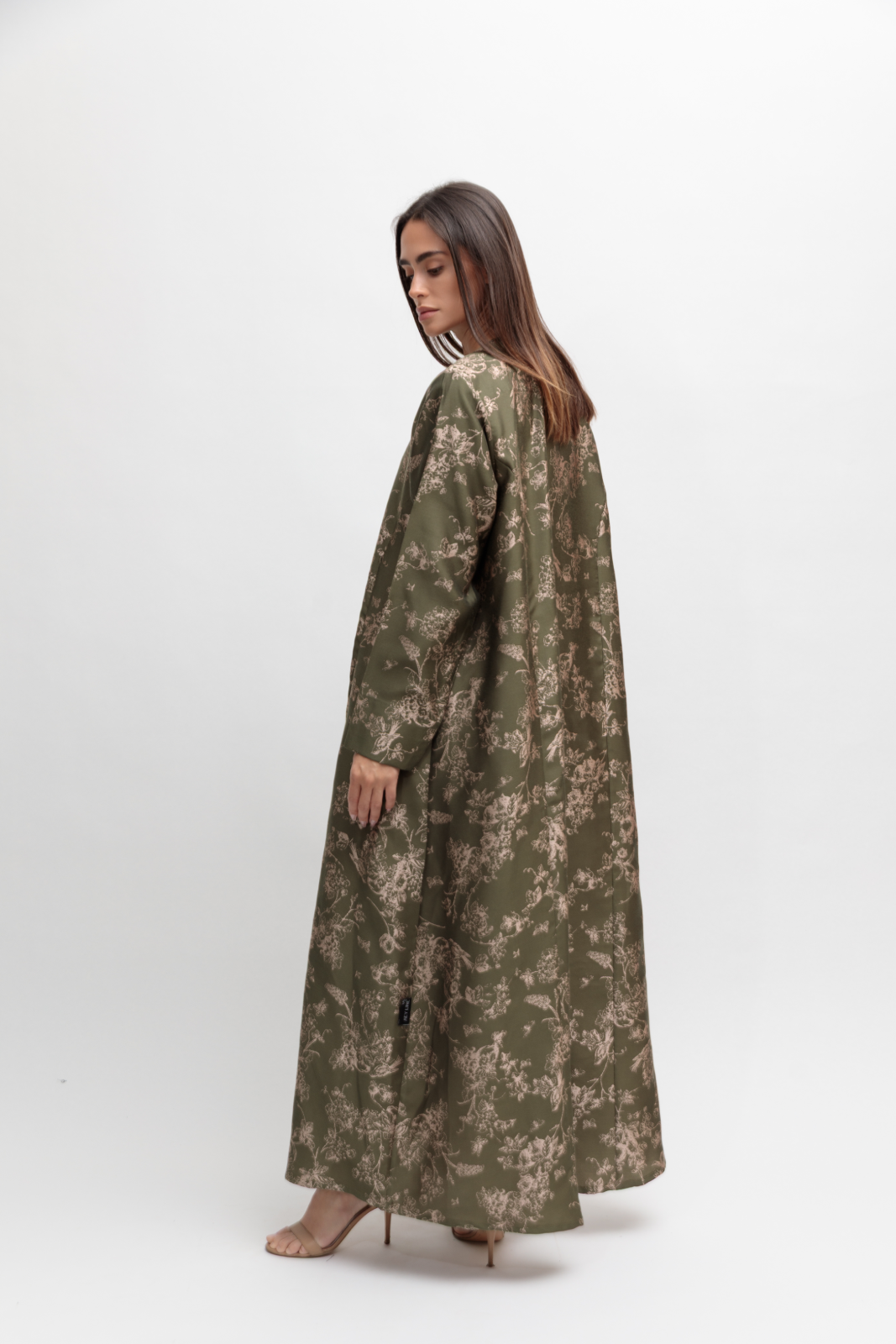 Olive Whisper Abaya