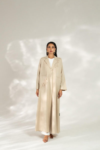 Sandstone Blazer Abaya